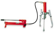 Hand pump with puller