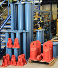 Sectionlift beam components ready for hire